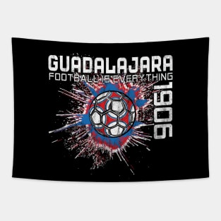 Football Is Everything - C.D. Guadalajara Chivas Splatter Strike Tapestry