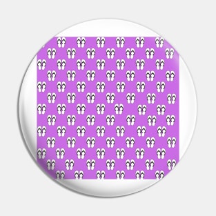 Flip Flops - Purple Pin