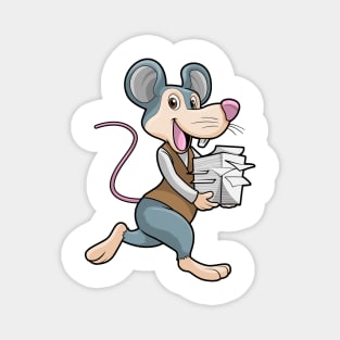 Mouse as Secretary with Paper Magnet