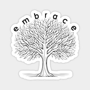 Embrace Tree Of Life Magnet