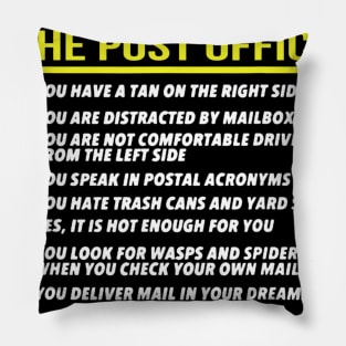 The Post Office - Postal Worker Pillow