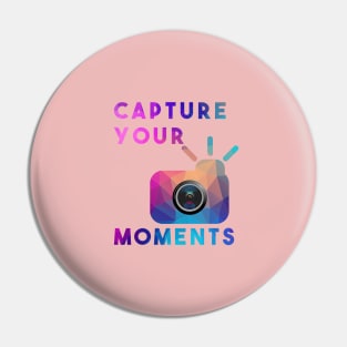 Capture your moments Pin