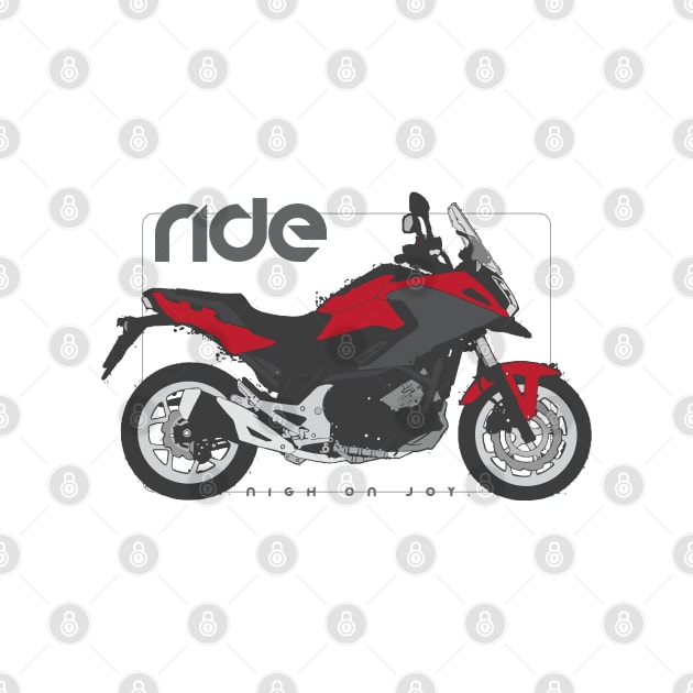 Ride nc750x red/black by NighOnJoy