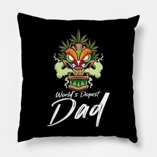 World's Dopest Dad Pillow