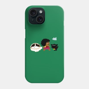 Niña Campesina Negra Phone Case