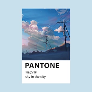 Anime Aesthetic Pantone T-Shirt