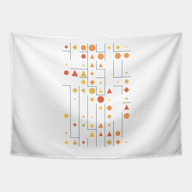 Amazing Geometric Animated Pattern #8 Tapestry by Trendy-Now