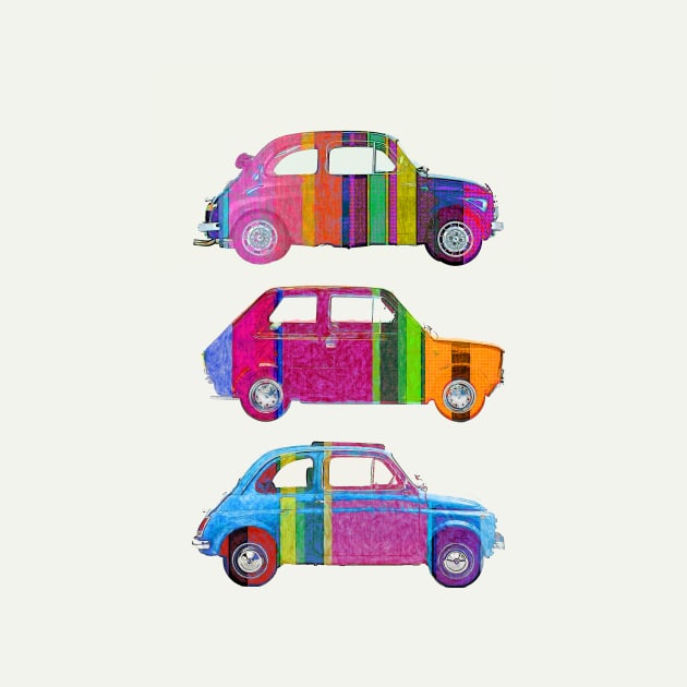 3 Fiat picolo by AaaahEeeekStudio