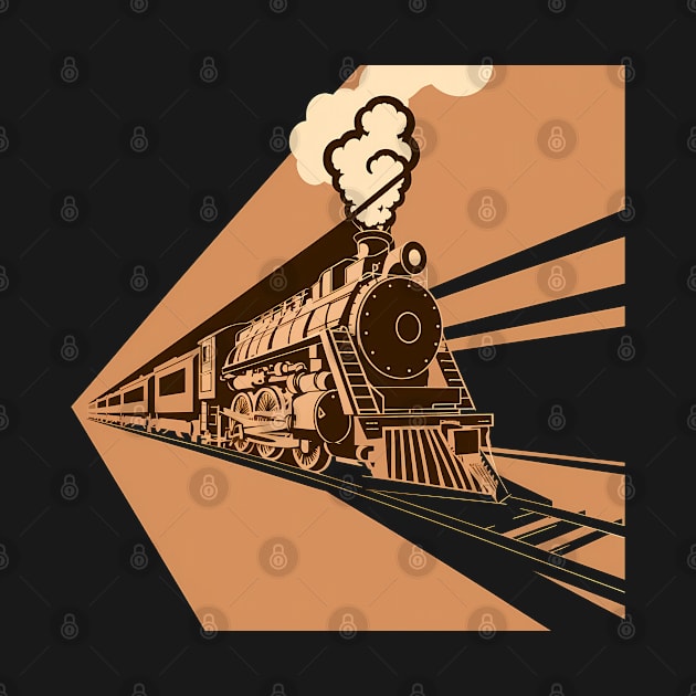 Steam Locomotive by TaevasDesign