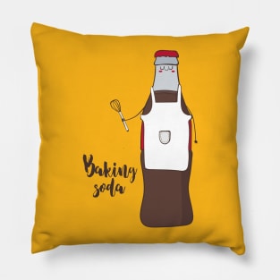 Baking Soda- Funny Cute Baking Gift Pillow