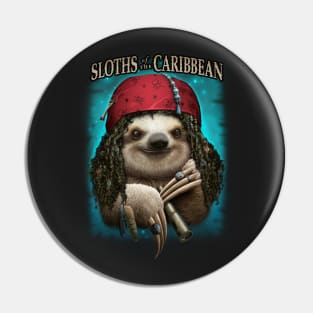 SLOTHS OF THE CARIBBEAN Pin