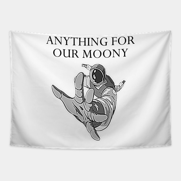 Anything For Our Moon Tapestry by SoulVector