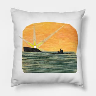 Sunrise on Onchan head Pillow