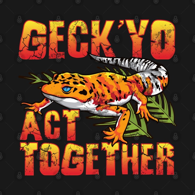 Gecko Get Yo Act Together Lizard by E