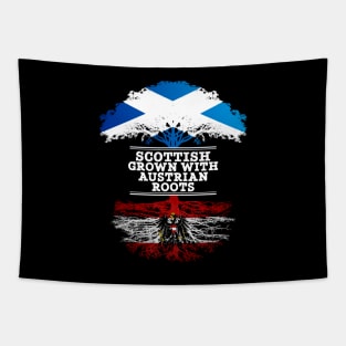 Scottish Grown With Austrian Roots - Gift for Austrian With Roots From Austria Tapestry