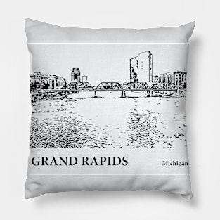 Grand Rapids - Michigan Pillow