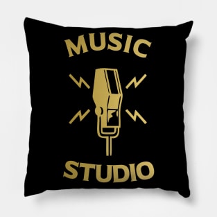 music studio record Pillow