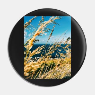 Golden Grass Pin