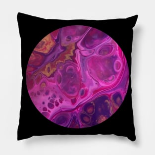 Pink Passion / Acrylic Pouring Pillow