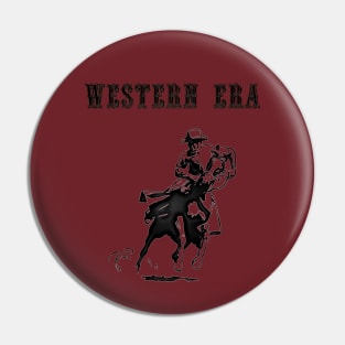 Western Era - Cowboy on Horseback 11 Pin