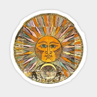 SUN AND MOON Magnet