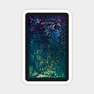 Mermaid dream for kids Magnet