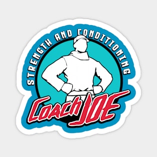Coach Joe: Strength and Conditioning Silhouette logo Magnet