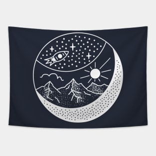 Sacred Mountain Tapestry