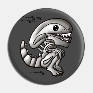 Alien Tears Pin