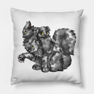 CerPURRus: Salt & Pepper Pillow