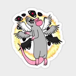 Biblically Accu-Rat Angel (Full Color Version) Magnet