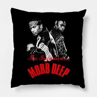 Vintage mobb deep Pillow