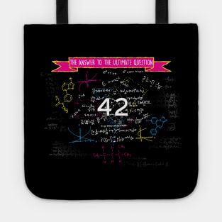 The answer to the ultimate question 42 Tote