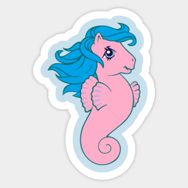 my little pony seahorse 1984