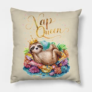 Nap Queen: Watercolor Dreams Pillow