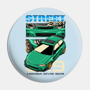 Civic EK9 Nostalgia Pin