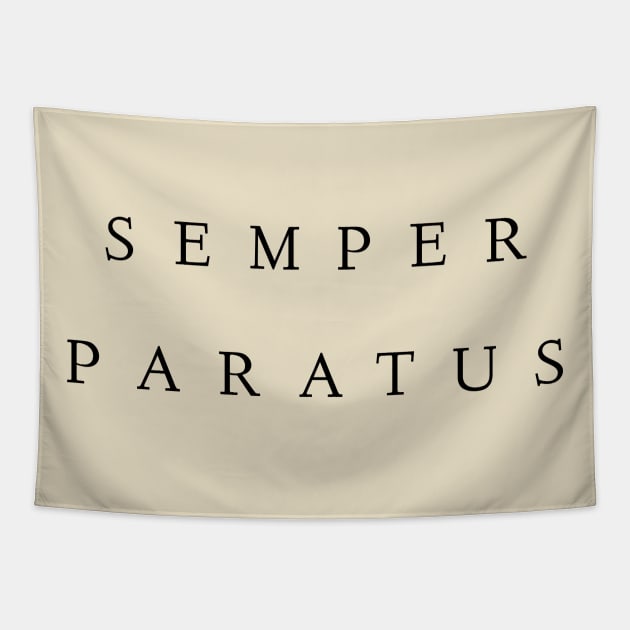 Semper paratus Tapestry by pepques