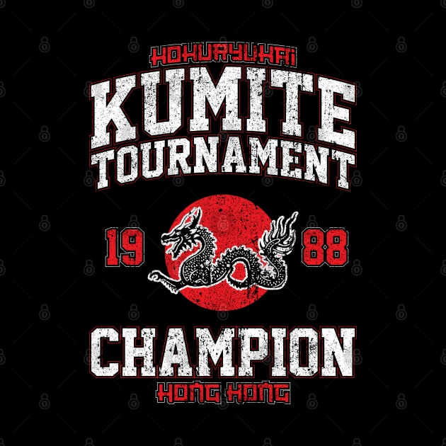 Kumite Tournament 1988 Champion by huckblade