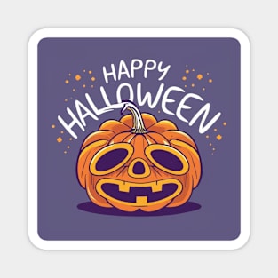 Happy Halloween pumpkin Magnet