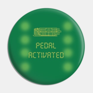 PEDAL ACTIVATED Pin