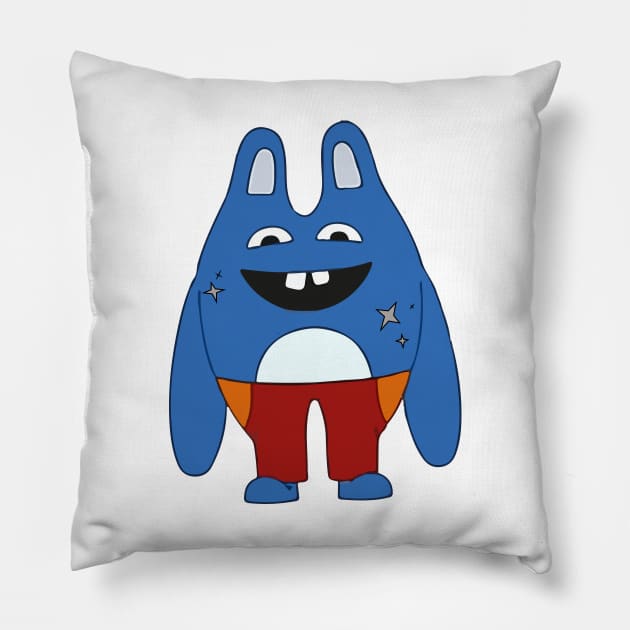 Bingo Bronson Pillow by ShayliKipnis