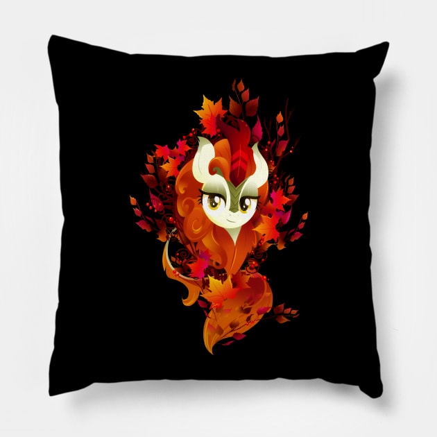 Autumn Blaze Pillow by Ilona's Store