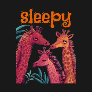 Sleepy Giraffe T-Shirt