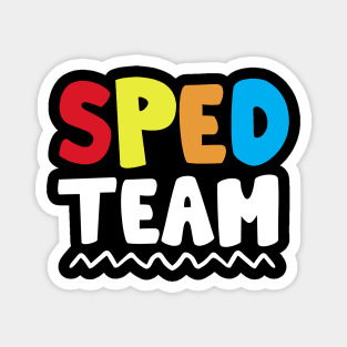 Sped Team Magnet