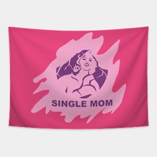 Single Mom Tapestry