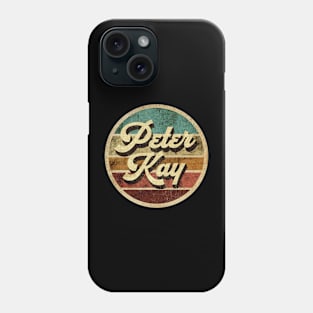 Tanatoraja, circle retro faded Peter Kay Phone Case