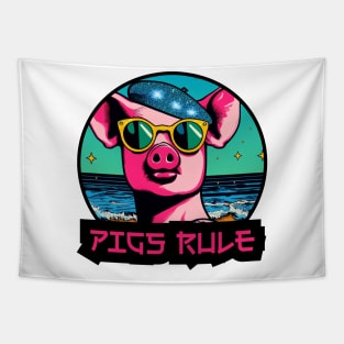 pigs rule Tapestry