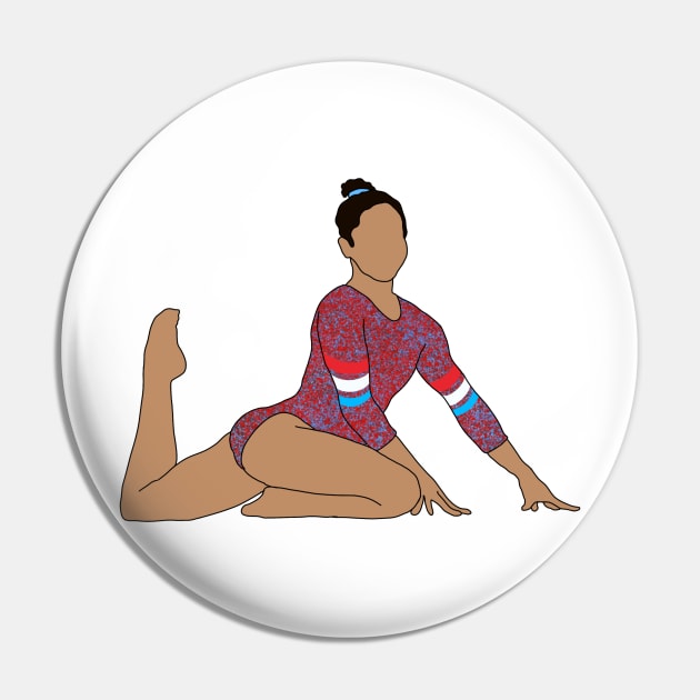 Konnor McClain Gymnastics Drawing Pin by GrellenDraws