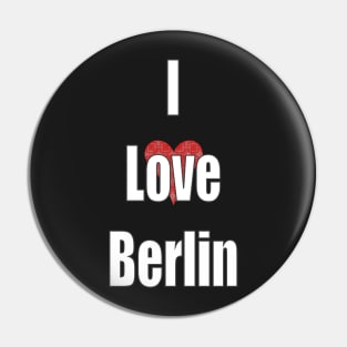 I Love Berlin - Germany Pin