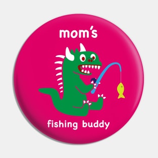 Lil Hodag - Mom's Fishing Buddy Children’s Character Pin